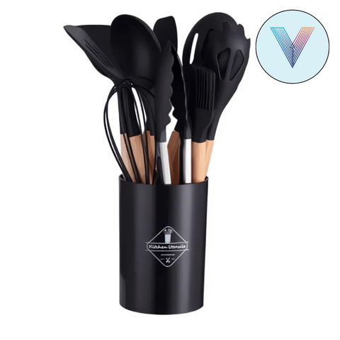 SET DE 12 ESPATULAS ANTIADHERENTES