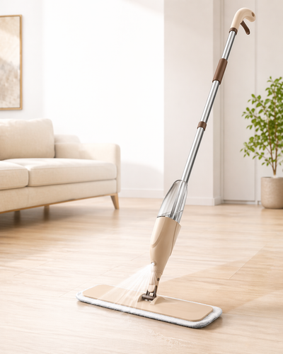 Mopa Spray Sin Balde – Limpieza Rápida y Fácil