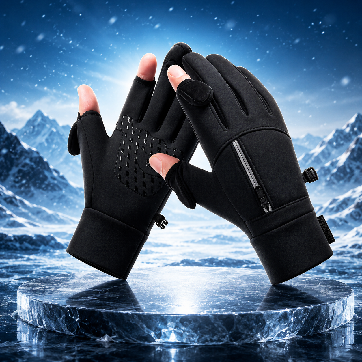 Guantes Cálidos e Impermeables Táctiles