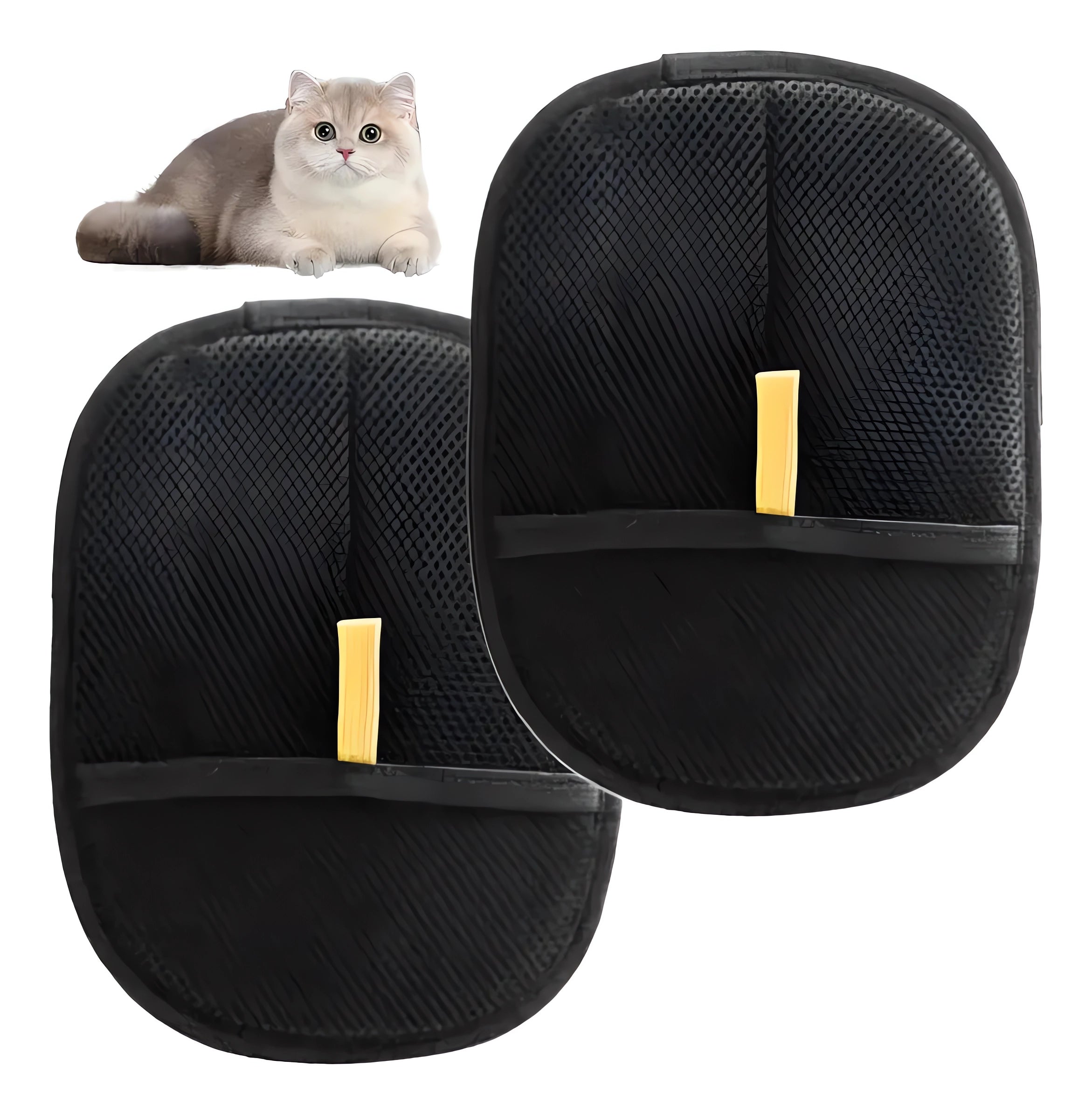 Pack 2 Guantes Quita Pelo Premium para Mascotas