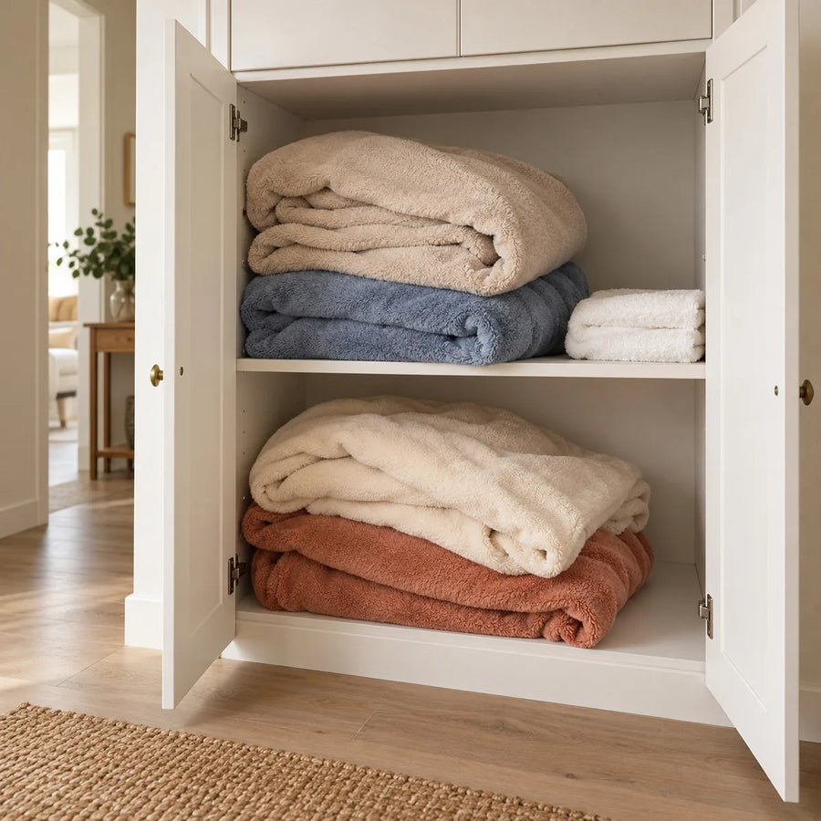 Ropa de cama: antes, con la ropa suelta